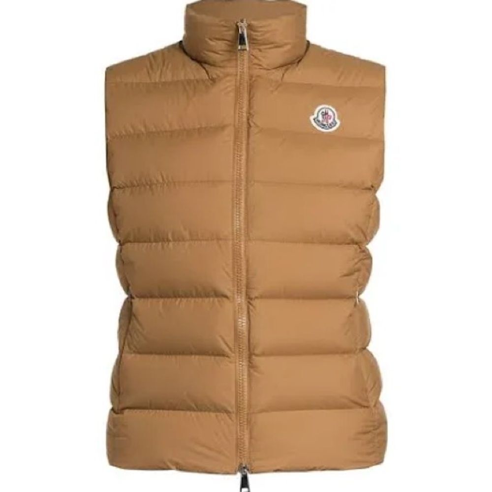 Moncler Ghany Matte Down Quilted Vest - Picture 1 of 5